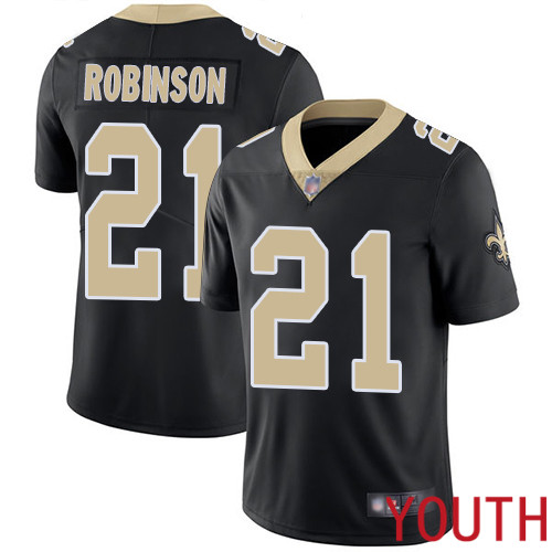New Orleans Saints Limited Black Youth Patrick Robinson Home Jersey NFL Football #21 Vapor Untouchable Jersey